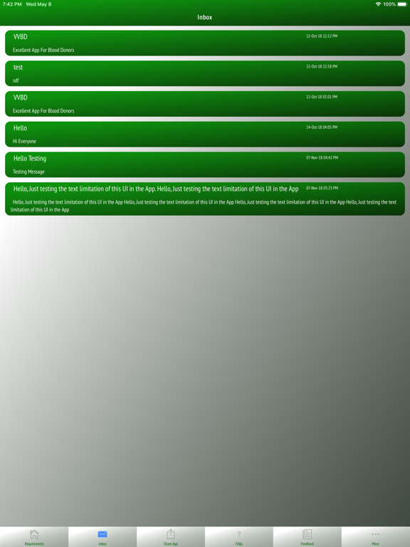 Screenshot #5 pour Vasai Virar Blood Donation App
