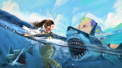 Shark Attack : Fun Fish Games Screenshot