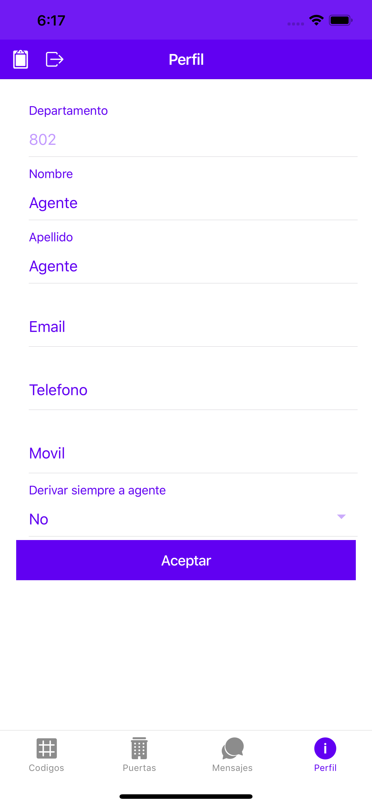 Porteria screenshot 5