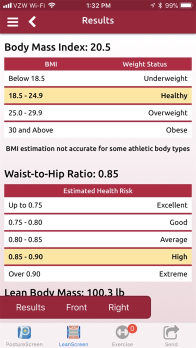 LeanScreen: Body Fat Analysisのおすすめ画像4