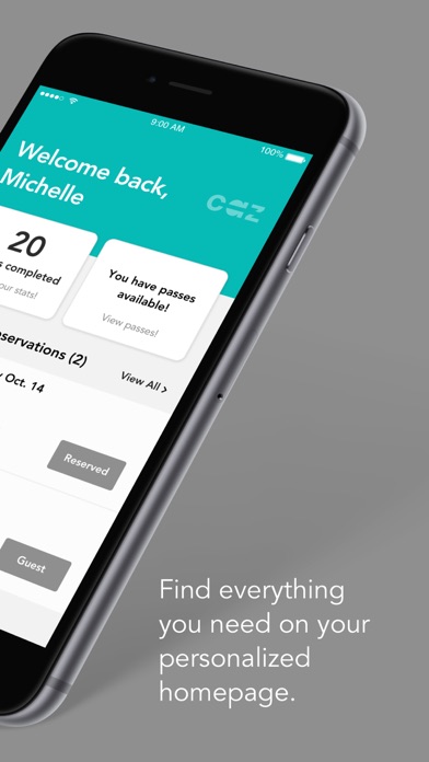 CAZ Training Club Screenshot