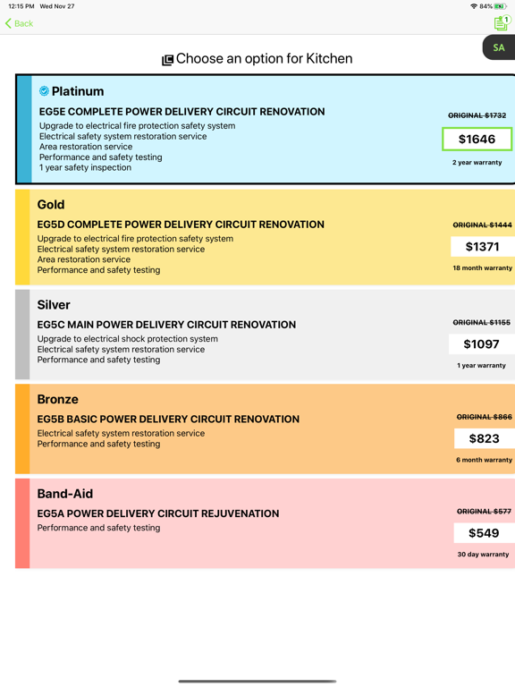 TNFR iPad screenshot 6 - Business app