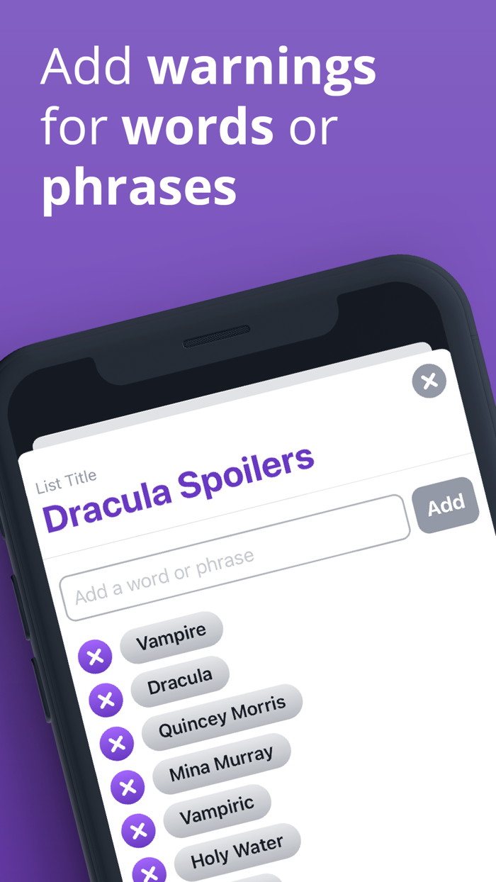 Web Mute Content Warnings