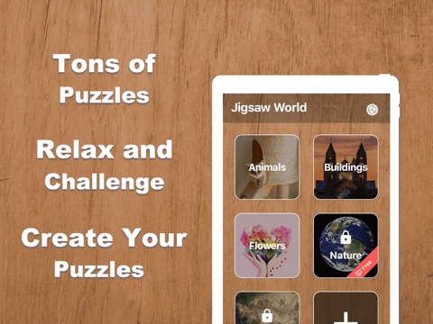 Jigsaw World - Puzzle Gamesのおすすめ画像1
