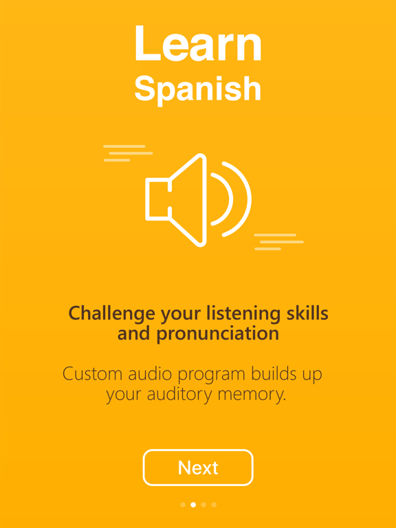 Teach Me Spanish iPad screenshot