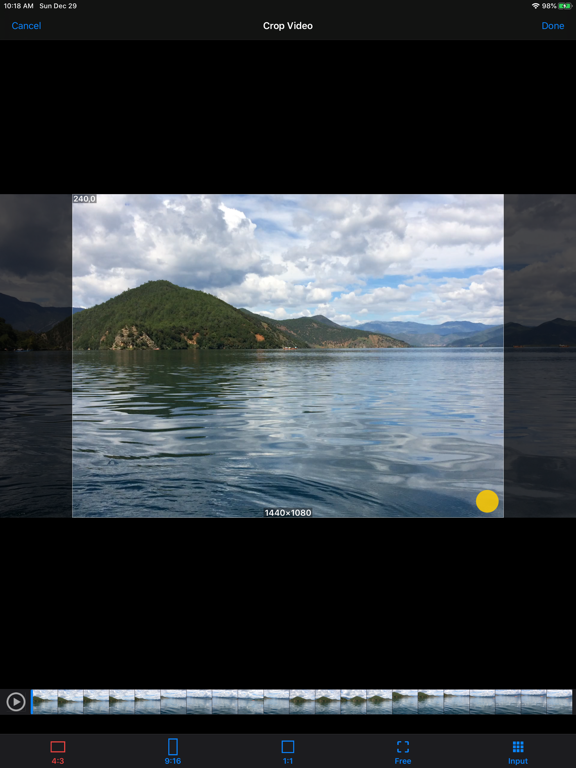 Video Compressor & Editor iPad screenshot 8 - Photo & Video app