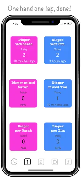 Game screenshot Newborn Twins Log & Tracker mod apk