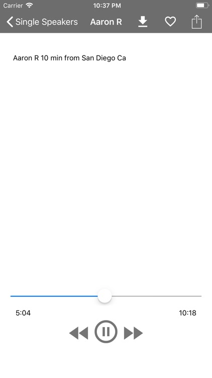 AA Speakers (Alcoholics)