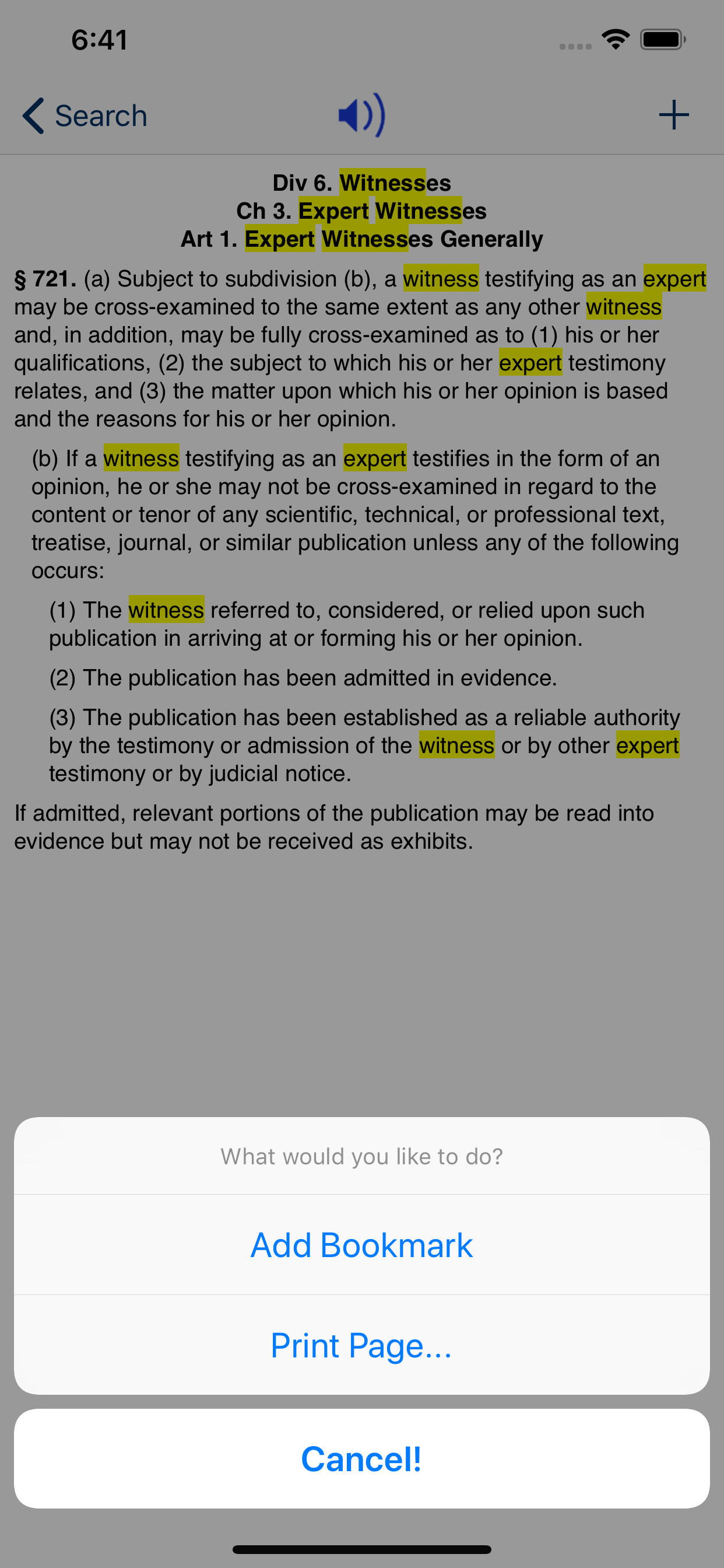 CA Evidence Code 2026