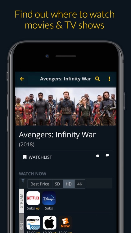 JustWatch - Movies & TV Shows