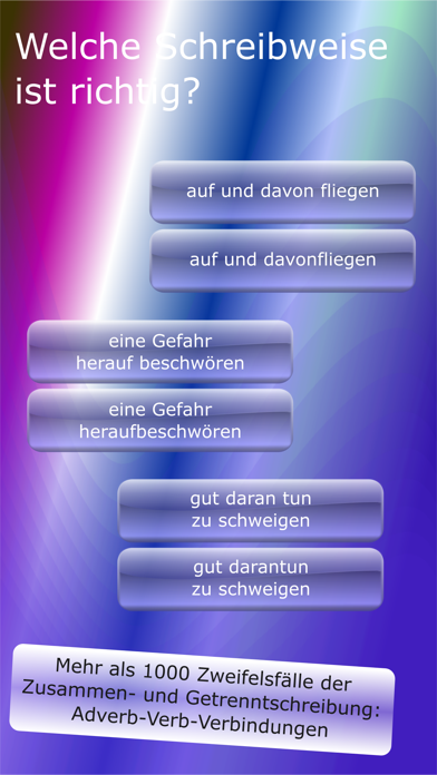 Screenshot #1 pour Zusammen oder getrennt 5