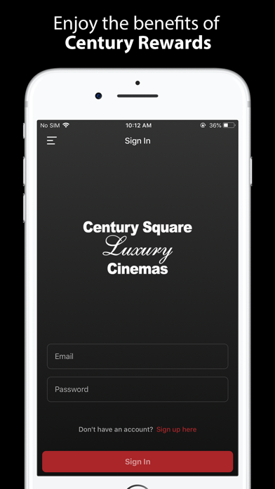 How to cancel & delete Century Square Cinemas from iphone & ipad 1