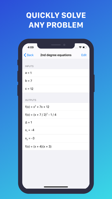 How to cancel & delete Delta: Math helper from iphone & ipad 1