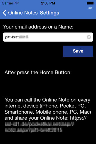 Online Notes - náhled