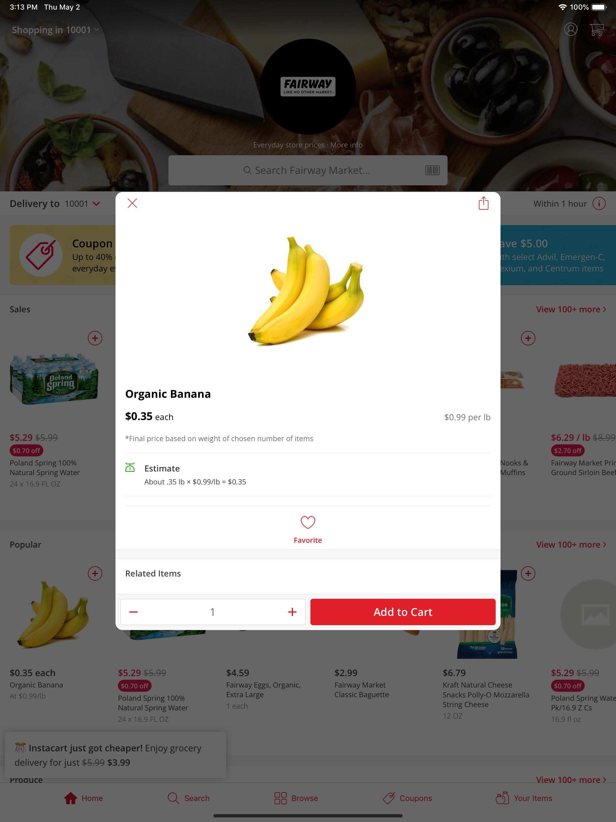 Fairway Market Delivery