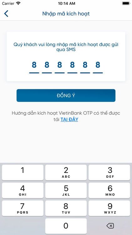 VietinBank OTP