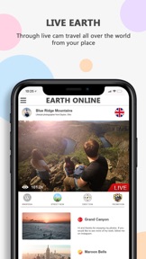 Earth Online Live World Webcam screenshot