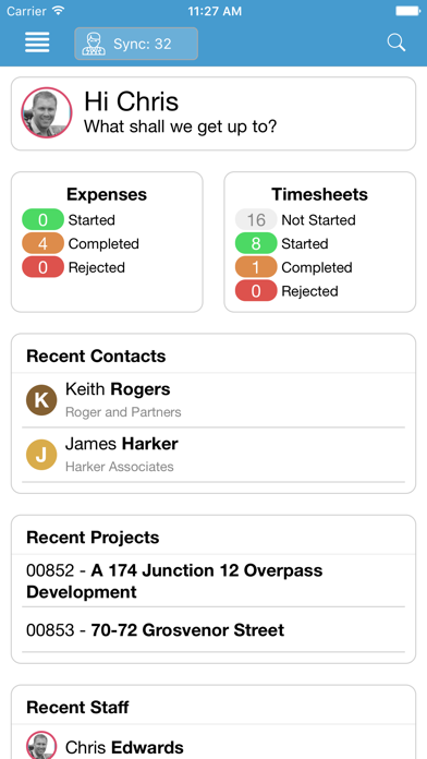 Screenshot #1 pour Rapport3 Mobile
