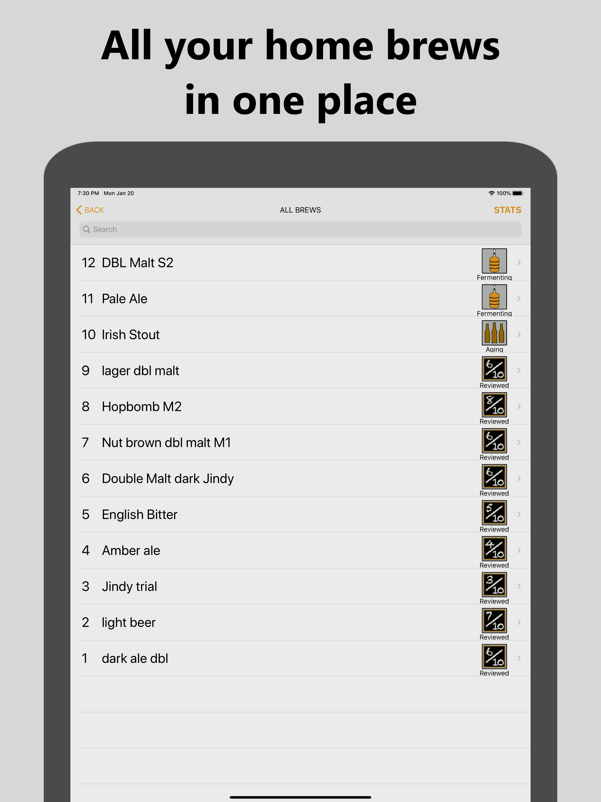 Brew Tracker