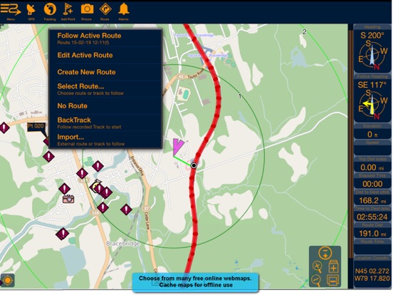 Screenshot #4 pour PathAway PRO - Outdoor GPS Nav