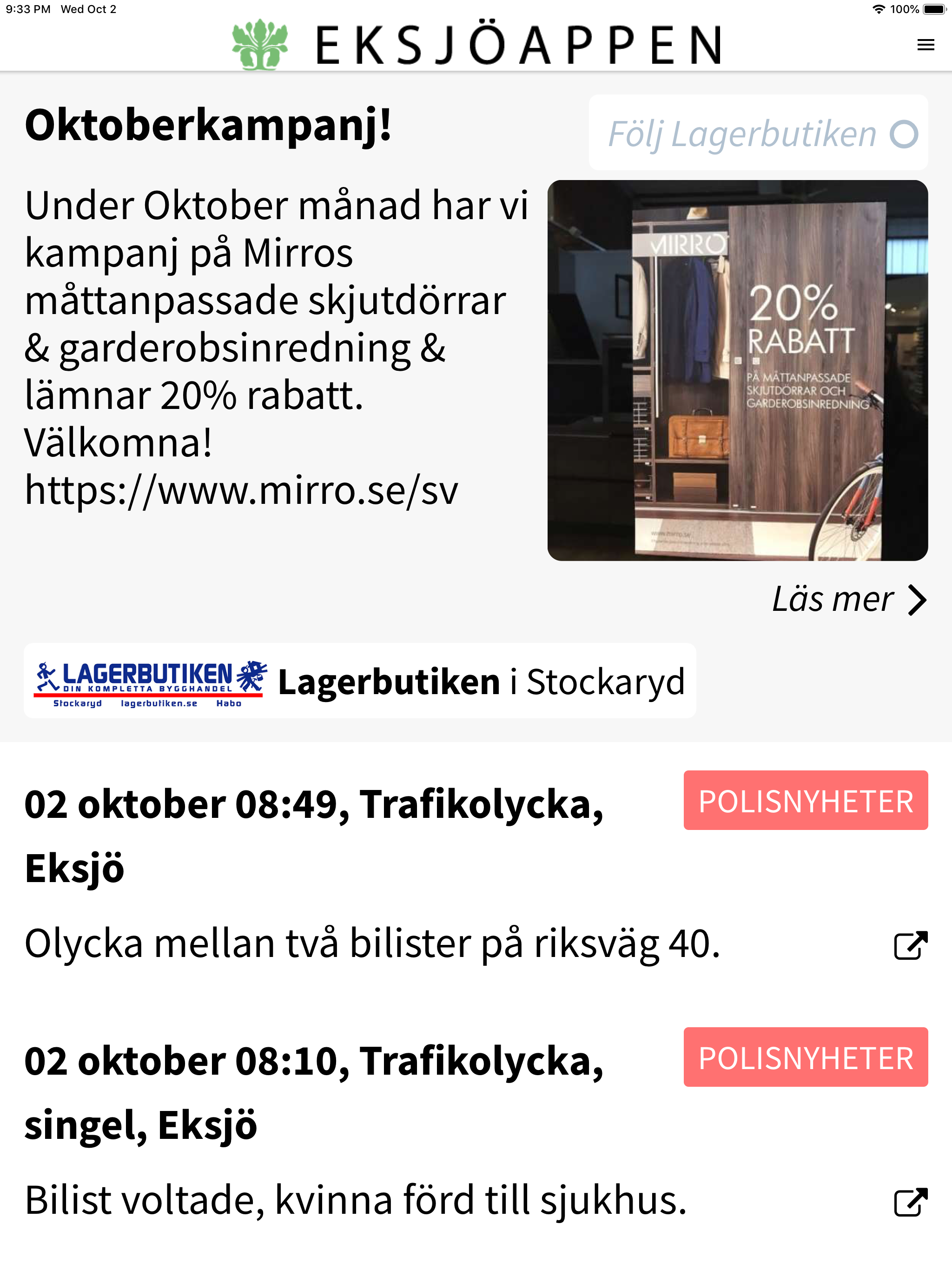 EksjöAppen screenshot 4