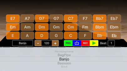 Chord Player Keyboard screenshot 2