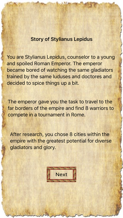 Screenshot #1 pour Gladiators: Road to Rome