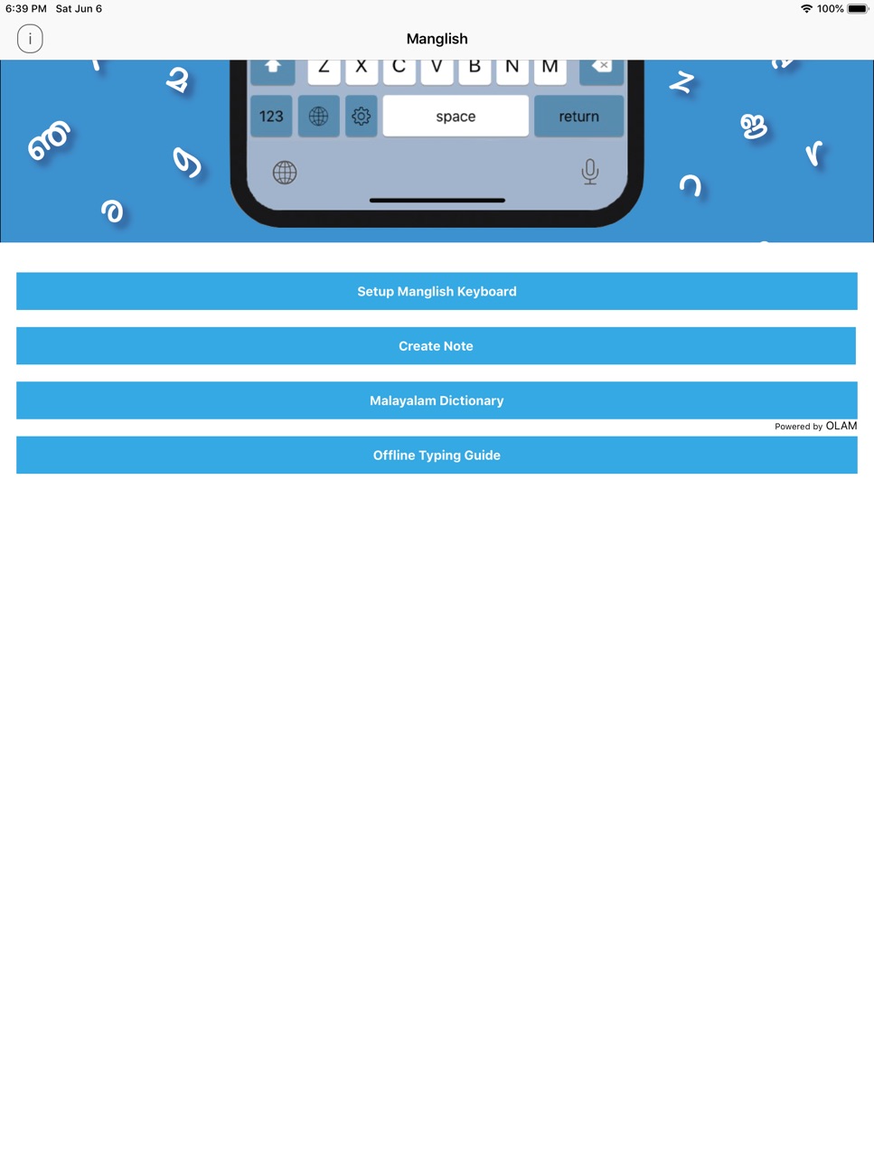 iPad screenshot