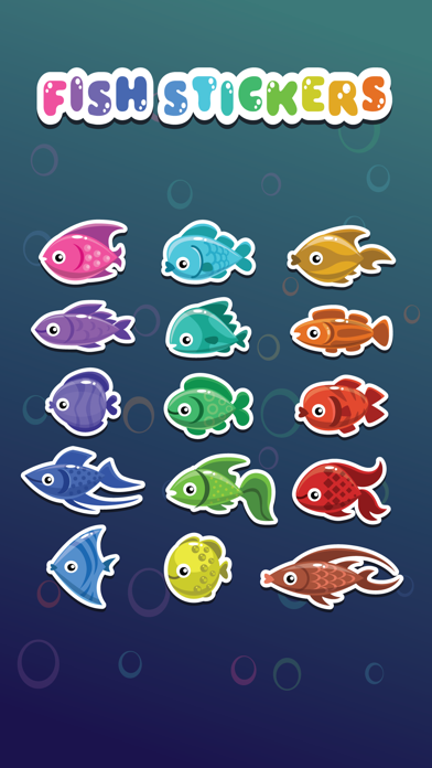 Screenshot #1 pour Sticker Me: Fish Sticker Pack