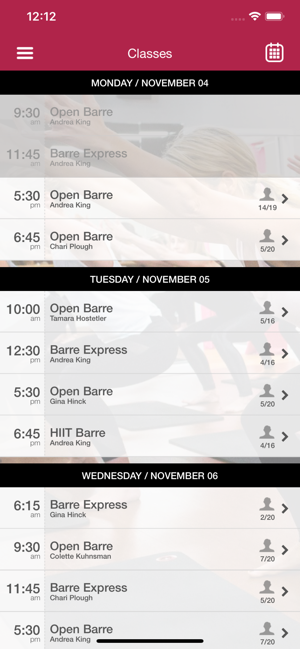 Open Barre Fitness Studio(圖2)-速報App