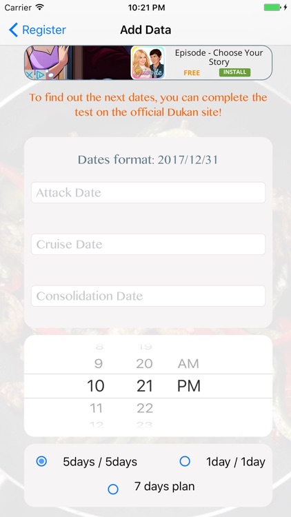 Dukan Calendars screenshot-3