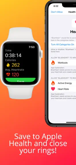 Game screenshot BlueHeart Bluetooth Heart Rate hack