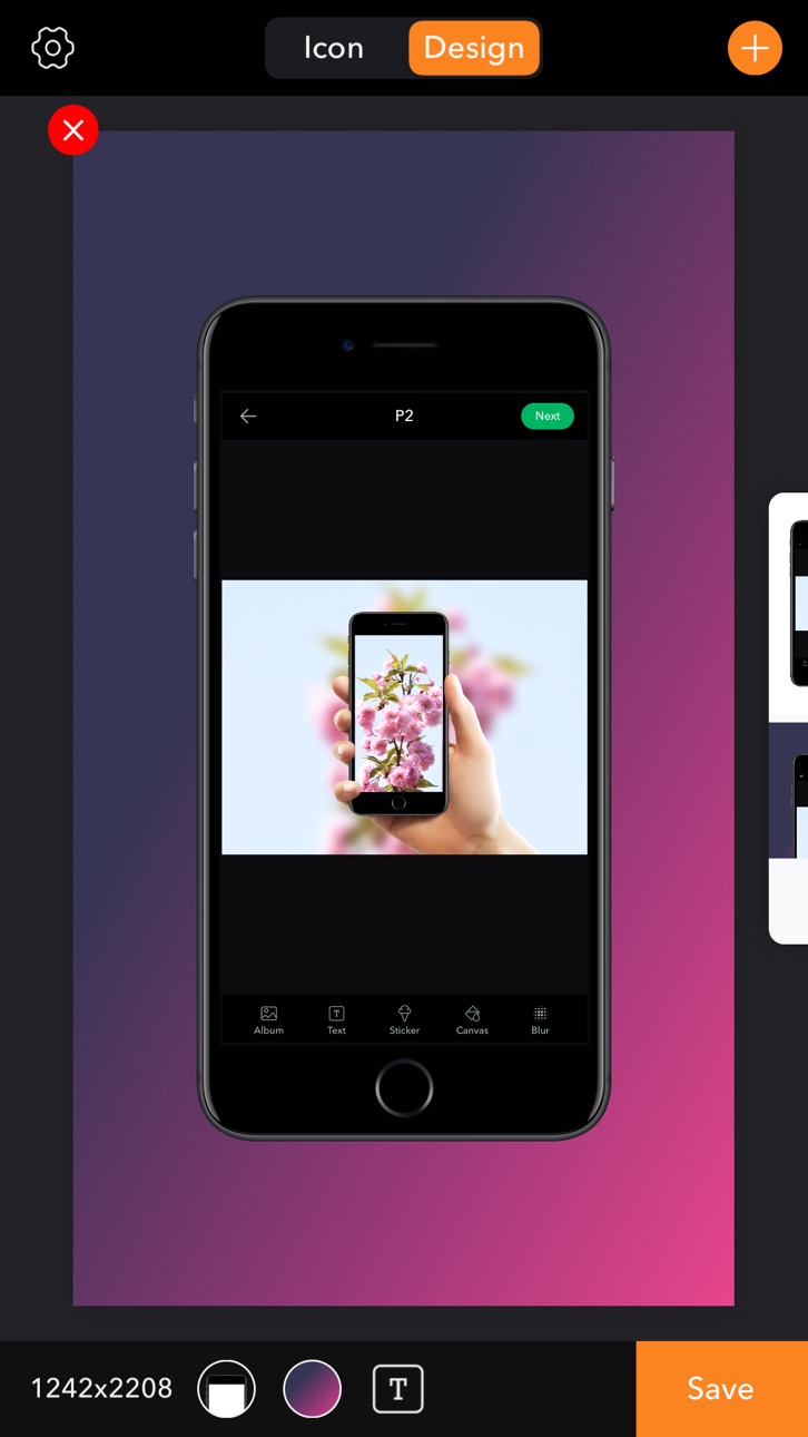 iPhone screenshot