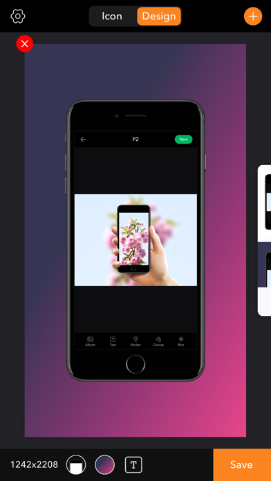 Screenshot #2 pour Icon x Design