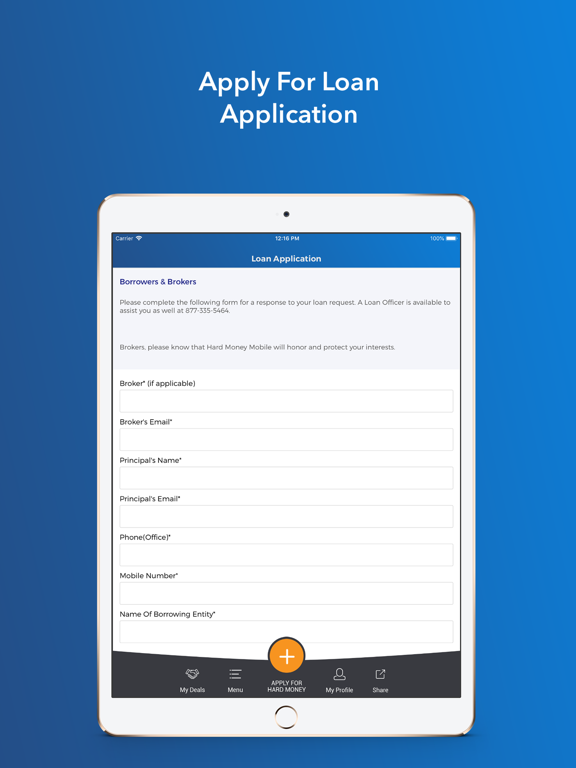 Hard Money iPad screenshot 2 - Business app