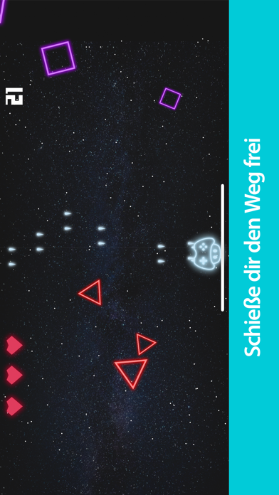 Screenshot #2 pour GAMEiQ Asteroids