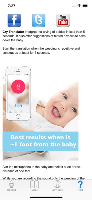 Cry Translator on the App Store