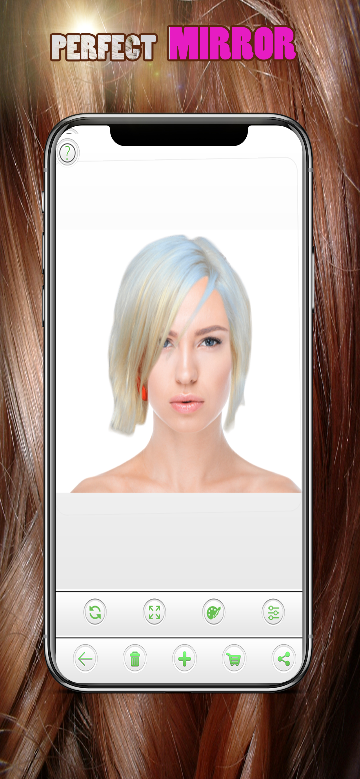 Perfect Mirror For a New Hair