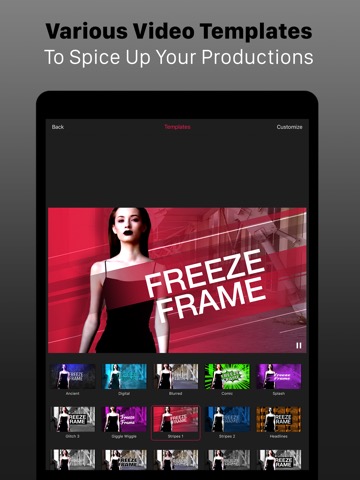 Freeze Frame Intro Movie Makerのおすすめ画像2