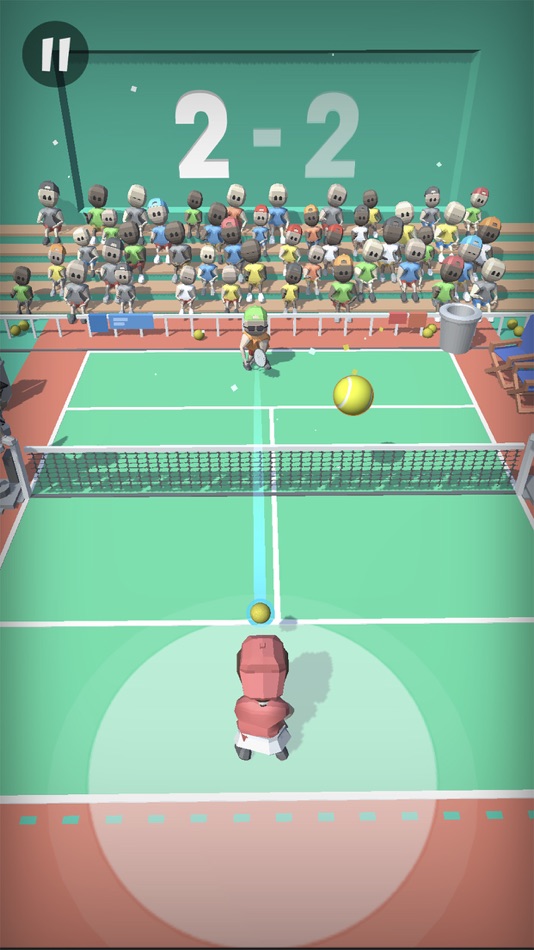 #3. Fun Tunnis 3D - تحدي التنس (iOS) 由: Fulla Studio