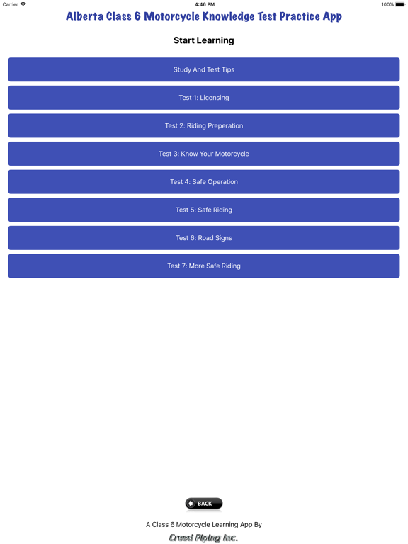 Screenshot #6 pour AB Motorcycle Class 6 Test