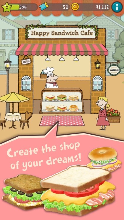 Happy Sandwich Cafe screenshot-0