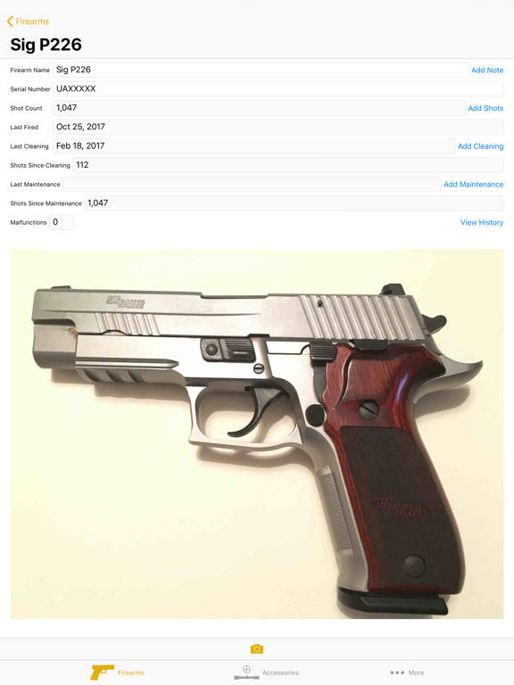 Bust A Cap Firearm Utility iPad screenshot 2 - Utilities app