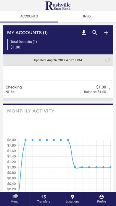 Rushville State Bank Screenshot