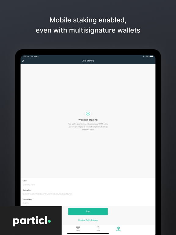Screenshot #6 pour Particl Copay