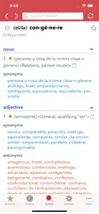 Spanish Thesaurus screenshot #8 for iPhone