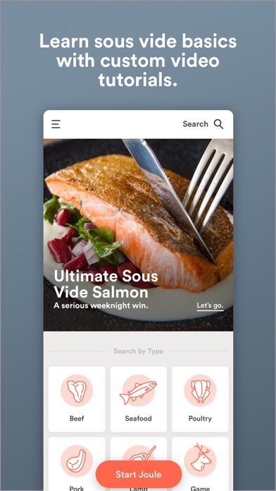 Screenshot #1 pour Joule: Sous Vide by ChefSteps