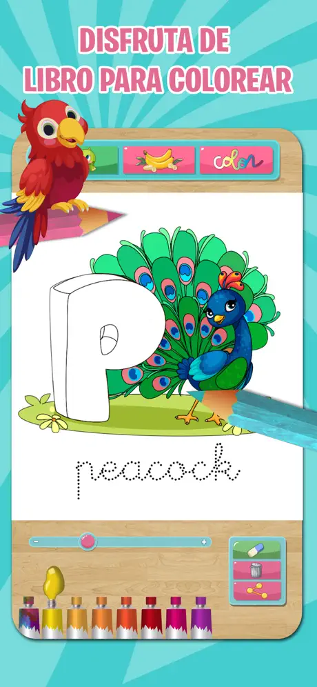 Abecedario Libro para Colorear
