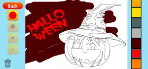 halloween coloring screenshot #5 for iPhone