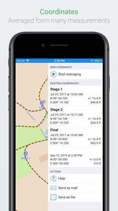 GPS Averaging screenshot 3